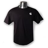 Cummins Black T-shirt (X-Large) with white Cummins logo