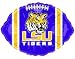 LSU Tigers Football Balloon 10 Pack