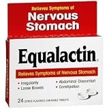 Equalactin Tablets - Relieves Irritable Bowel Symptoms - 24 Each (3 Pack)