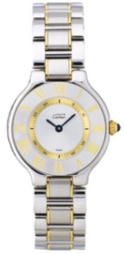 Cartier Women's W10073R6 Must 21 Stainless Steel and 18K Gold Watch Cartier Women's W10073R6 Must 21 Stainless Steel and 18K Gold Watch