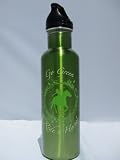 24 oz Go Green Ride A Horse Sports Water Bottle – Green Stainless Steel Horse Water Bottle