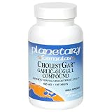 Planetary Formulas CholestGar Garlic-Guggul Compound, 900 mg, Tablets, 120 tablets (Pack of 2)