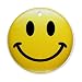 Round Ornament (2-Sided) of Smiley Face (Angry, Christmas, Animated, Evil, Funny, Happy, Laughing, Yellow Smiley Face)