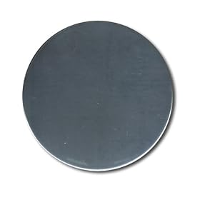 Home Equipement - A86716 - Cache - Plaque Uni Inox pour Plaque �lectrique - Diam�tre: 160 mm