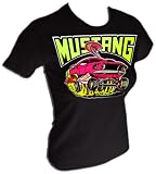 Vintage 1967 Ford Mustang Shelby Cobra GT350 Fastback SEXY Original T-Shirt