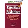 Essentials of Buddhism: Basic Terminology and Concepts of Buddhist Philosophy and Practice