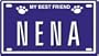 NENA Dog Name Plate for Dog House. Over 400 Names Availaible. Type in Name" Dog Plate in Search. Your Dog Name will show up."