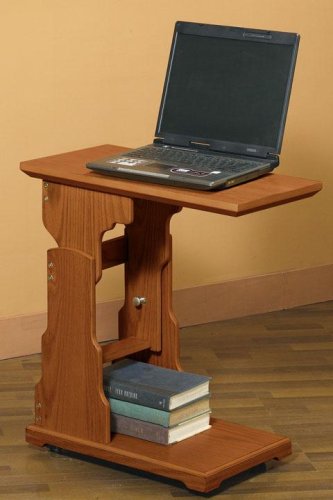 Craftsman Laptop Desk 26 To 31h Dark Oak
