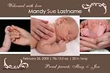 Mandy Photo Card Birth Announcement