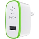 Belkin MIXIT Wall Charger for iPhone, iPad mini, iPad Air, iPad Pro, iPad 4th Gen (2.1 Amp), Light Green