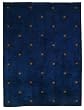 Navy Stars Cuddlewrap Plus - 60 inches by 80 inches - Wearable Throw Blanket