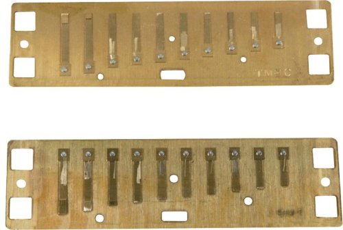 Childrens Toyshop  Musical Instruments : Lee Oskar Natural Minor Reed Plates, C# MINOR
