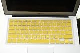 iSkin® YELLOW Keyboard Silicone Cover Skin for Macbook / Macbook Pro 13" 15" 17" Aluminum Unibody
