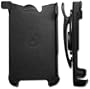 LG VX8700 Swivel Rotating Belt Clip Cell Phone Holster - Black Hard Plastic Holster Clip