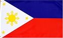 Philippines National Country Flag - 3 foot by 5 foot Polyester (New)