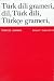 Book Turkish Grammar