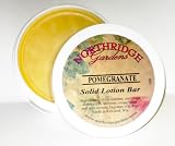 Northridge Gardens Pomegranate Solid Lotion Bar 4 Oz