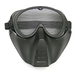 Airsoft black face mask