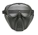 Airsoft black face mask
