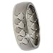 Titanium Rings with Puzzle design - Sizes: 05.5-13.5/Width: 7.5mm