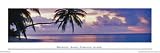 Tropical Sunset (Maldives, Kaafu, Fihalhohi Island) Art Poster Print - 12 X 36