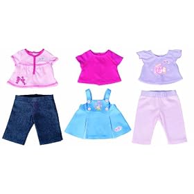 Baby Born 3 Outfits Value Gift set