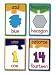 Learning Resources English/Spanish Puzzle Cards Numbers Colors and Shapes, Set Of 20