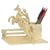 Horse-Riding Pen-Holder - Woodcraft Construction Kit
