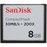 8GB Sandisk CompactFlash Compact Flash Memory Card 30MB/s 200x