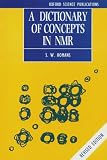 A Dictionary of Concepts in Nuclear Magnetic Resonance