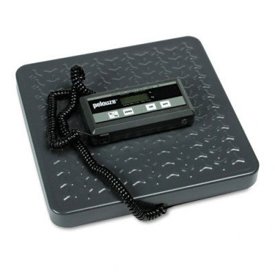 Pelouze 4040 Heavy-Duty Electronic Utility Scales w/12 x 12-1/2 Platform & 400-lb. Capacity