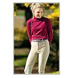 Kids TuffRider Ribb Knee Patch Breech
