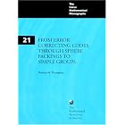From Error-Correcting Codes through Sphere Packings to Simple Groups (Carus Mathematical... by Thomas M. Thompson
