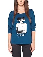 Triangle by s.Oliver Sudadera (Azul Celeste)