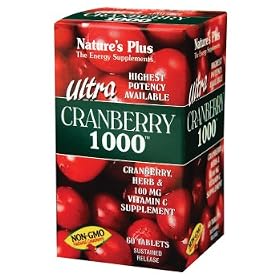Ultra Cranberry 1000 Sustained Release by Nature's Plus 60 Tablets