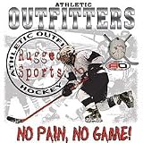 No Pain No Game Hockey Womens T-Shirt Dress