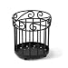 Spectrum 55810 Scroll Grande Utensil Holder, Black