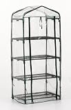 from Apollo Gardening Ltd Apollo 4 Tier Mini Greenhouse Plus 2 Covers