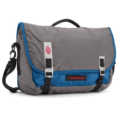 Timbuk2 Command Laptop Messenger Bag (Gunmetal/Blue, Large) Timbuk2 Command Laptop Messenger Bag (Gunmetal/Blue, Large)