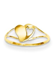 14k Madi K Heart Baby Ring