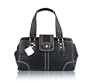 COACH Hamilton Carryall Handbag Satchel Purse in Black Leather 13961