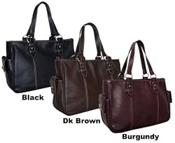 Sophiscated Leather Shopper Bag (#1831-0239)