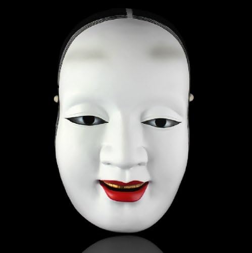 Melody Venetian Mardi Gras Masquerade Japanese Buddhist Traditional Hannya Cosplay Movie theme mask original made of quality resin