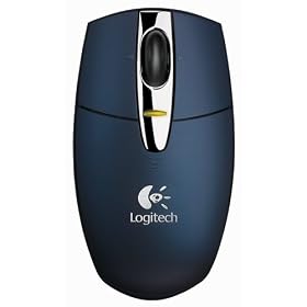 Logitech V200 Cordless Mouse - Blue ( 931409-0403 ) by Logitech