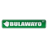  BULAWAYO ST  STREET SIGN CITY ZIMBABWE