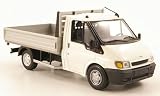 Ford Transit Pritsche, weiss, 2000, Modellauto, Fertigmodell, Minichamps 1:43