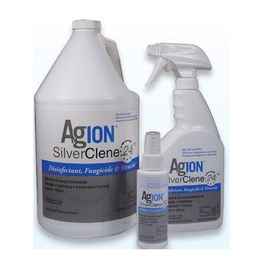 413EXKZSdOL Silverclene24 Flu Virus Disinfectant, Gallon Bottle