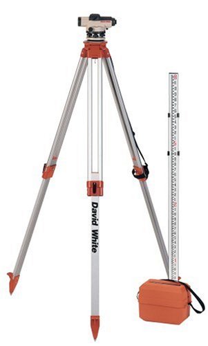 David White 45-8932-1 31X Automatic Optical Level Package with Tripod, Rod, and Carrying Case David White 45-8932-1 31X Automatic Optical Level Package with Tripod, Rod, and Carrying Case