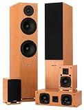 Fluance 5 Speaker Surround Sound Home Theater System SX-HTB+