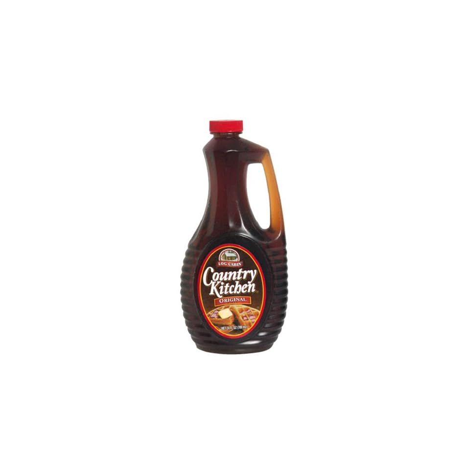 67 0 15 Per Oz Log Cabin Country Kitchen Syrup 24 Oz On Popscreen